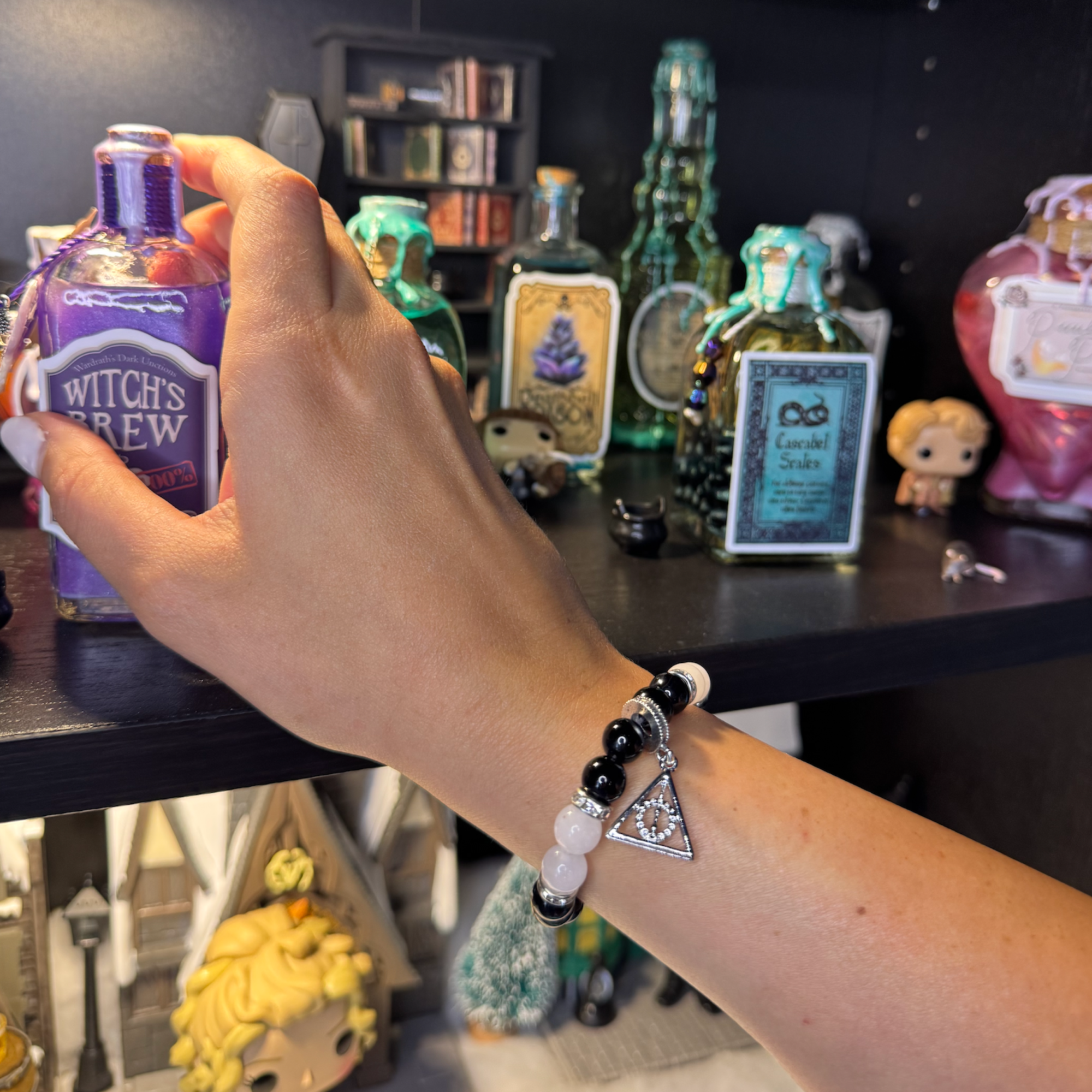 pulsera reliquias de la muerte harry potter